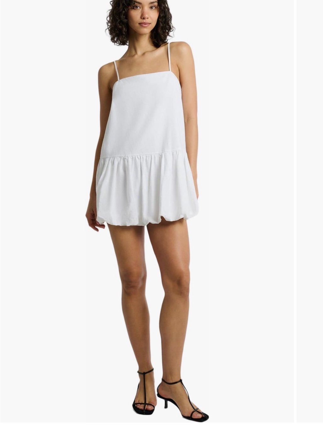 Onia Linen Bubble Dress